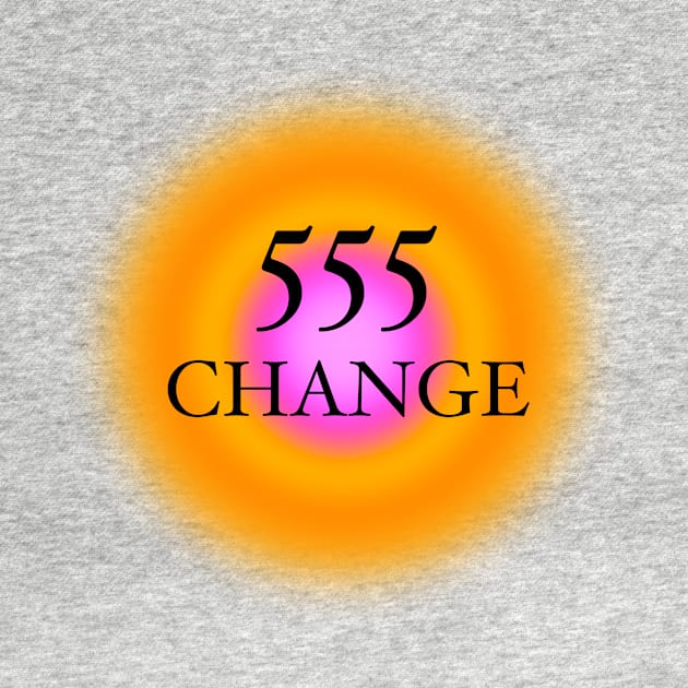 555 Angel Numbers Change Glowing Aura by Scarlett Blue